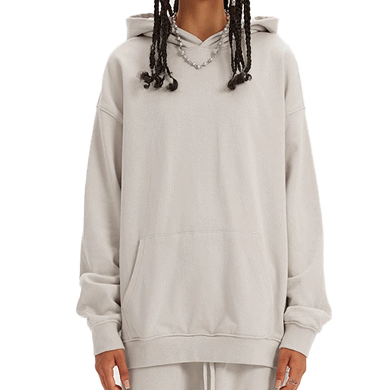 Wholesale Luxury Quality Heavyweight 400G 85%Cotton 15%Cotton Custom Fashion Designer Essentials Blank Over Size Hoodie Unisex