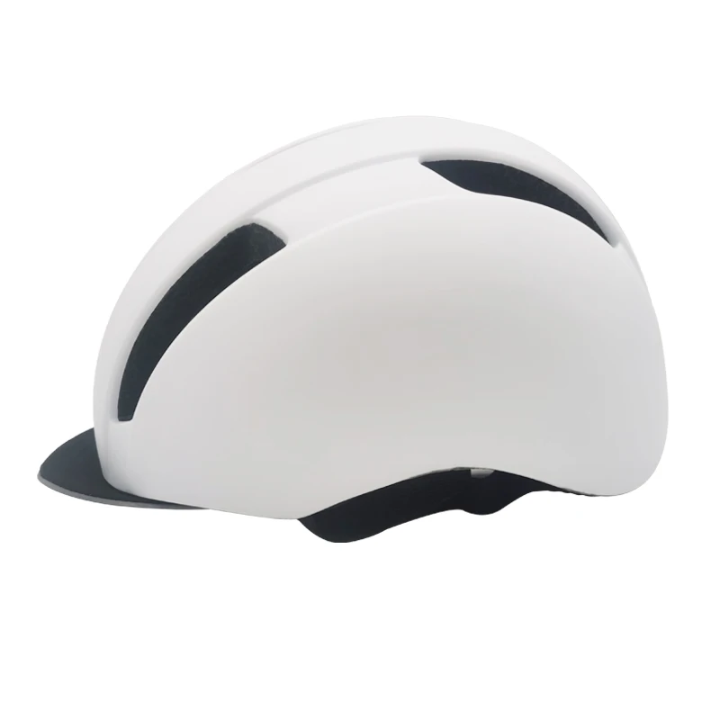 Best selling CE CPSC PC shell detachable visor head bicycle helmet adults women cycle helmet with lights