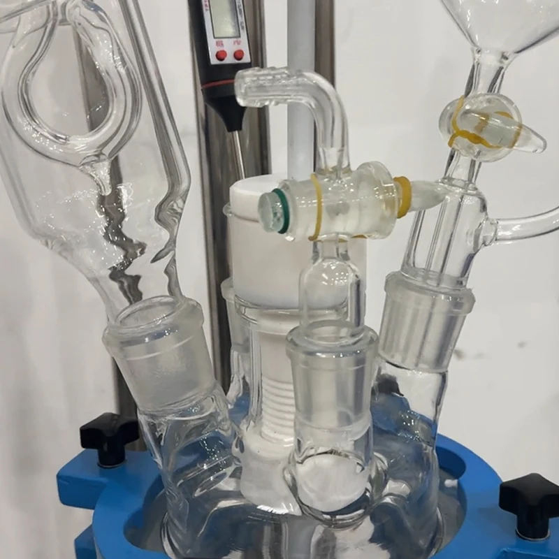 Unique Design Glass Reactor Vessels Glass Reactor Manufacturer Jacketed Glass Reactors Vessel Manufacturers
