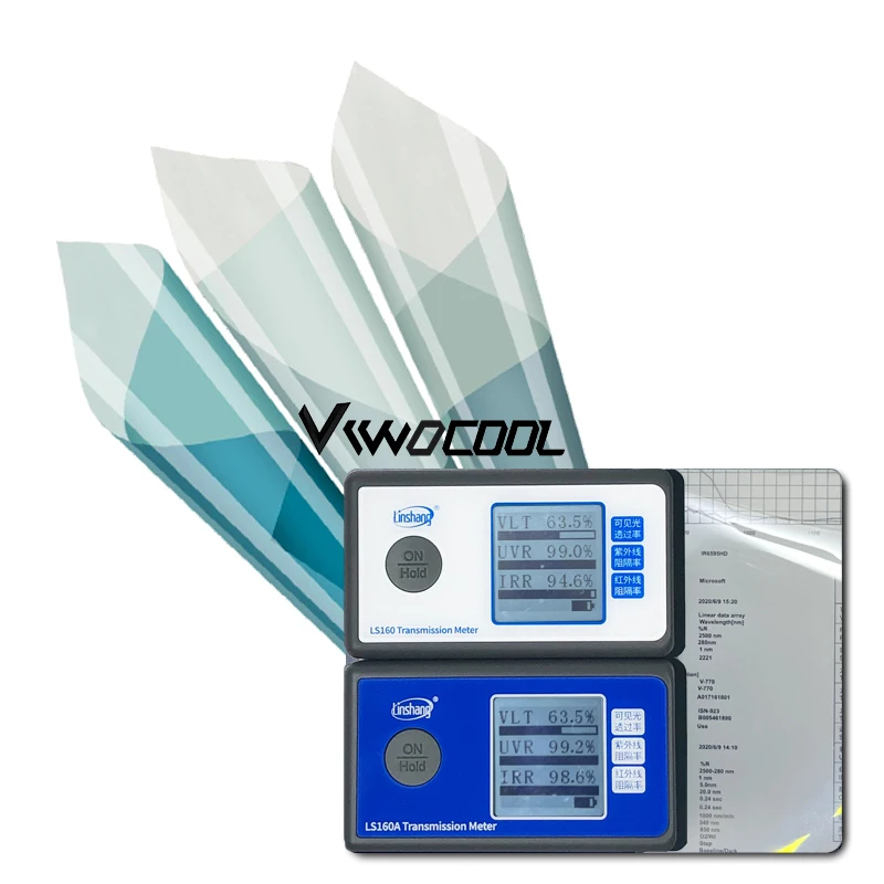 Factory Wholesale price car window tint film Viwocool CM70 nano ceramic film high clear vision car front windows film