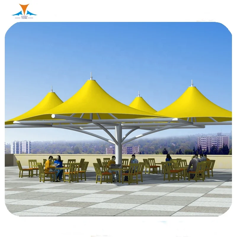 TIMI outdoor landscape tensile Canopy umbrella fabric strength membrane structure