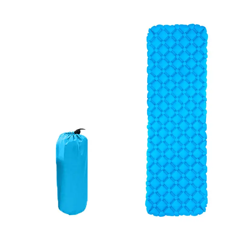 TPU moisture-proof emergency beach camping lazy valve bag air cell cushion Inflatable Outdoor Mat