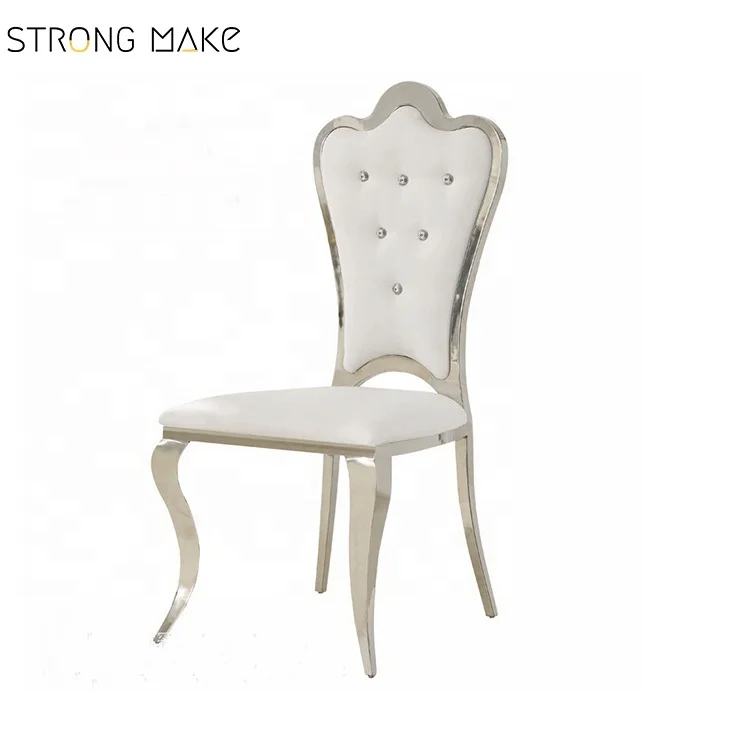 Wholesale Luxury Event Wedding Gold Stainless Steel Banquet Hotel Wedding Chairs