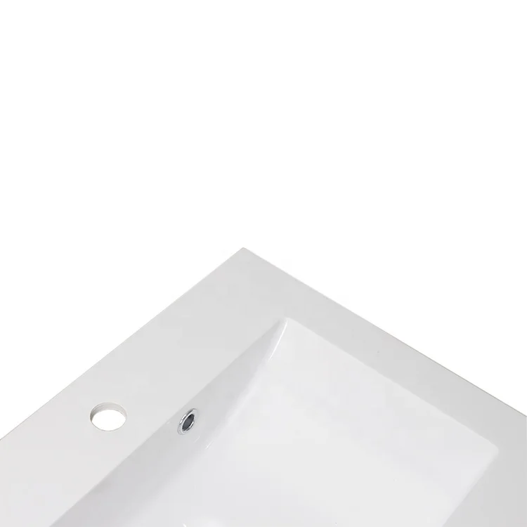 Australian hot selling rectangle resin vanity wash basin