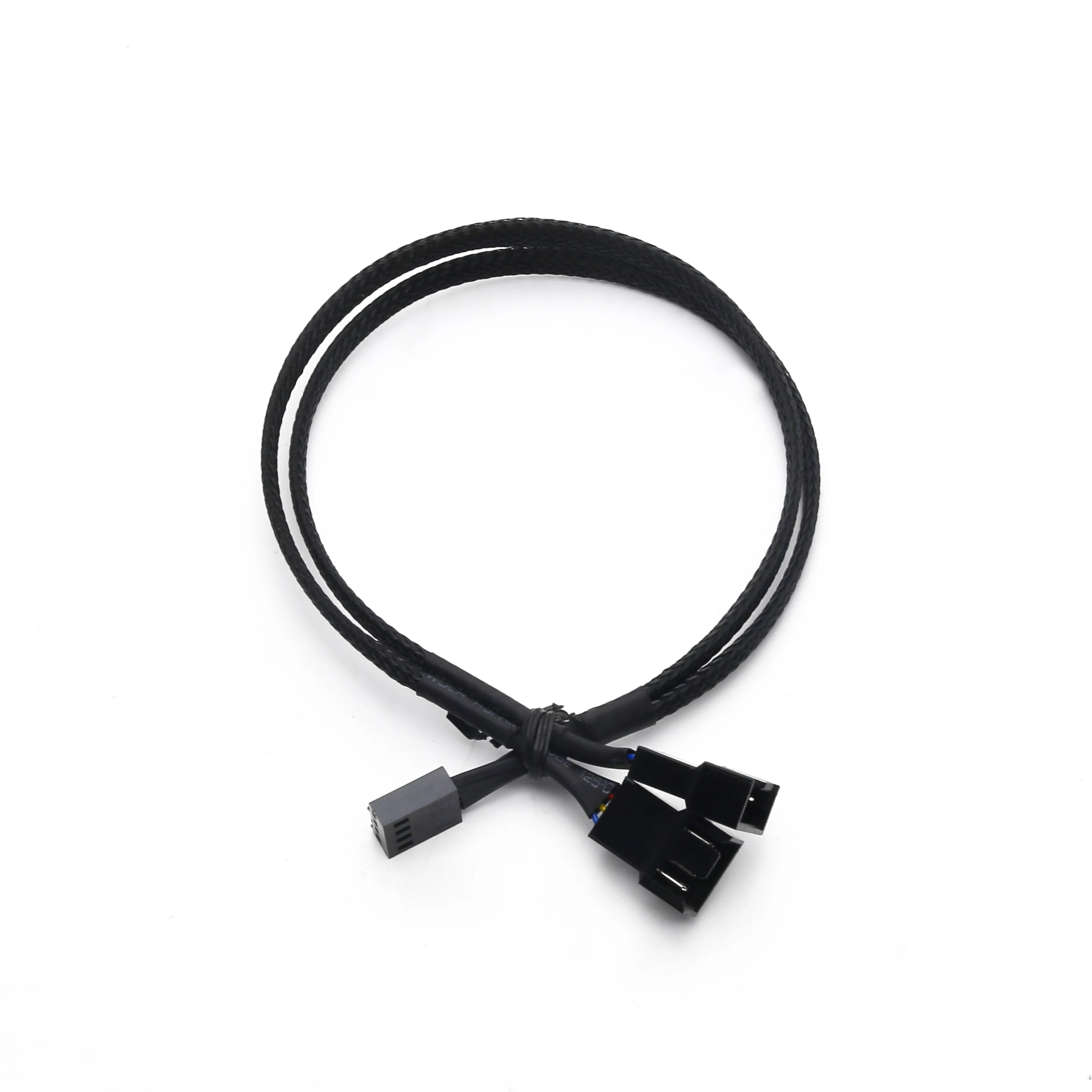 Motherboard CPU 4Pin to 1/2/3/4 Pin PWM Fan Sleeved Splitter Cable 1 to 2 Cooling Fan ATX Case PWM Fan Hub Power Cable