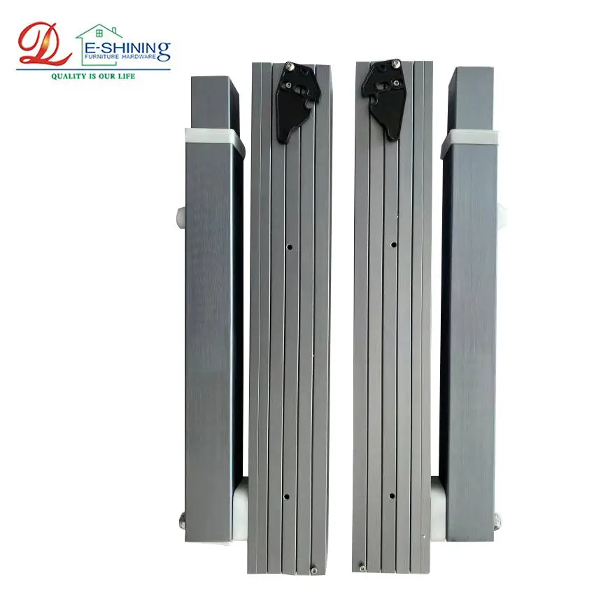 Cabinet Accessories telescopic hydraulic soft close slide full extension drawer channel slide push to open slide rail