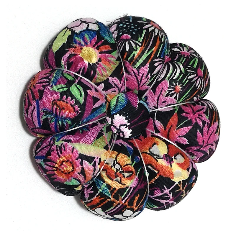 
Free shipping Elastic Wrist Belt pumpkin Pin Cushion handmade Sewing Accessory Tools DIY E402-8 