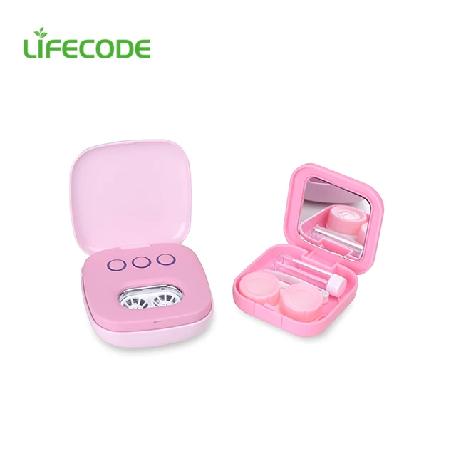 Ультразвуковой очиститель оптовая продажа контактные линзы ежедневный уход ультразвуковая очистка мытье контактных