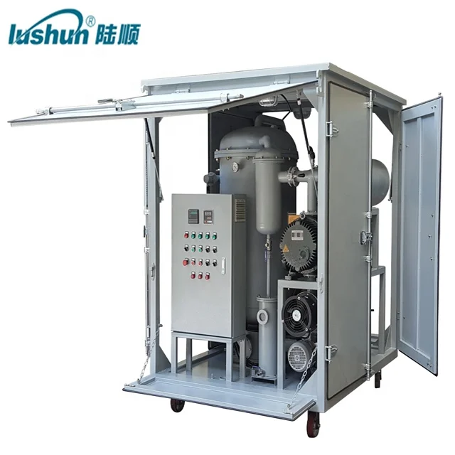 Double-stage Vacuum Transformer Oil Purifier Oil Filtration Machine Oil Purification Plant AC380V,220V 1-300KG Online Support
