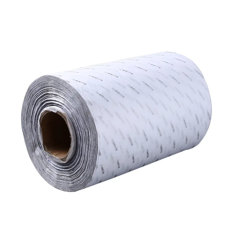 Custom black logo printing gift packing white tissue wrapping paper roll