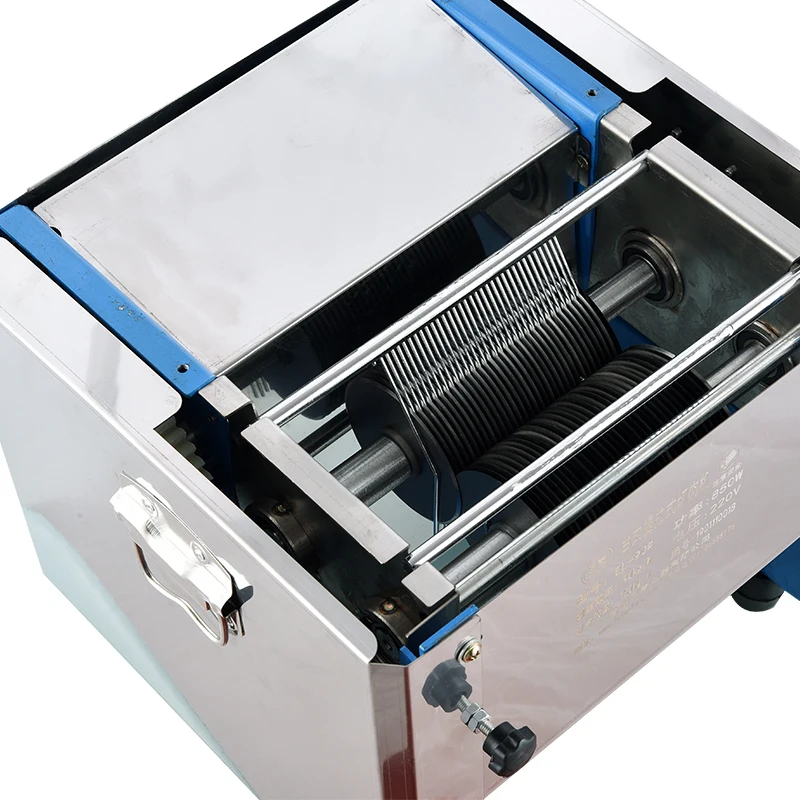 Automatic Electric Fresh Beef Chicken Breast Pork Meat Shredding Shredder Shredded Slice Slicing Cutting Machine For Fresh Meat