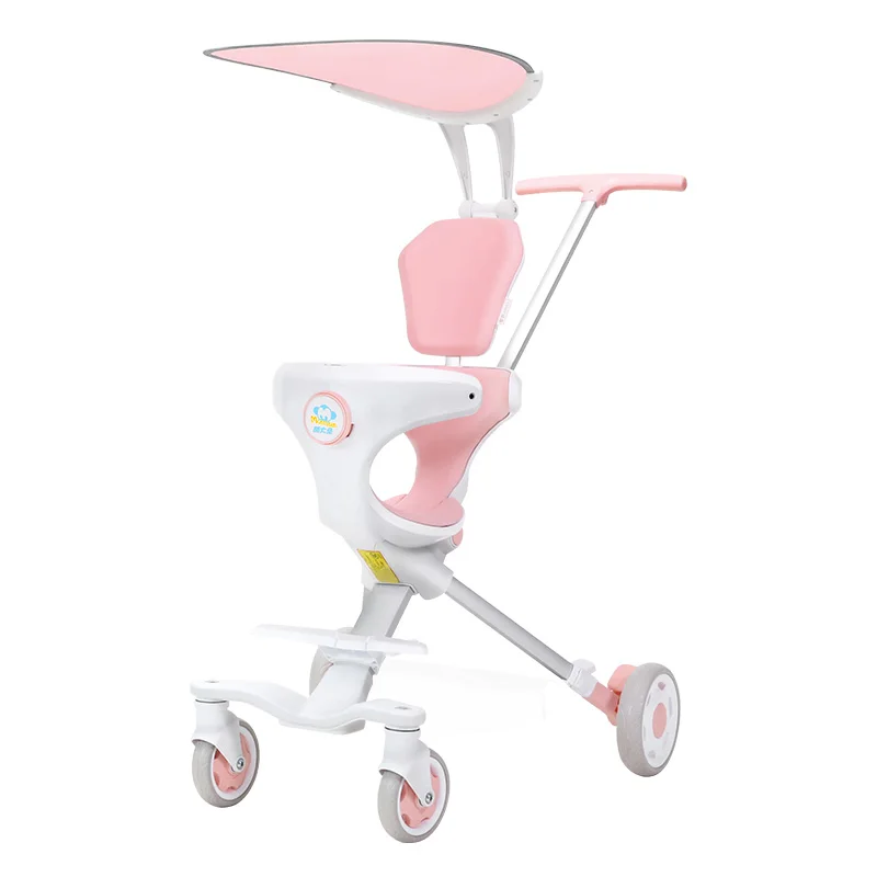 
Montasen MT6 Aluminum Fiets Met Baby Stroller Foldable Travel Stroller Bicycle for Kids Tricycle 