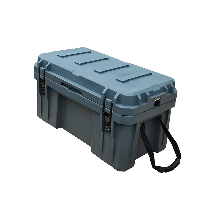 Hot sale motorcycle accessories truck high quality 52L black tool box for car