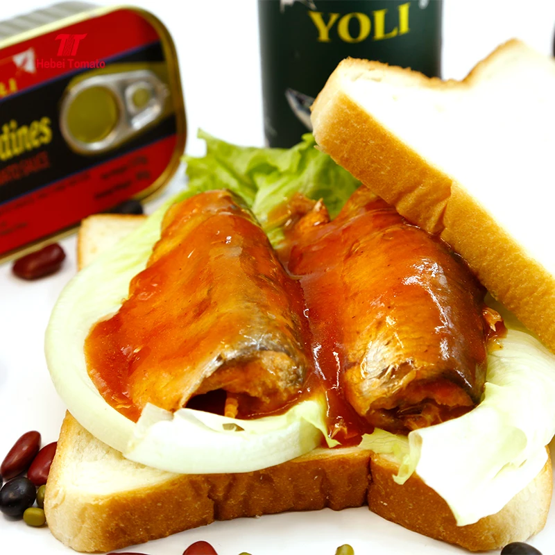 Canned Fish Fresh Seafood Mackerel in Vegetable Oil/Brine Water/Tomato Sauce with Halal Certificate