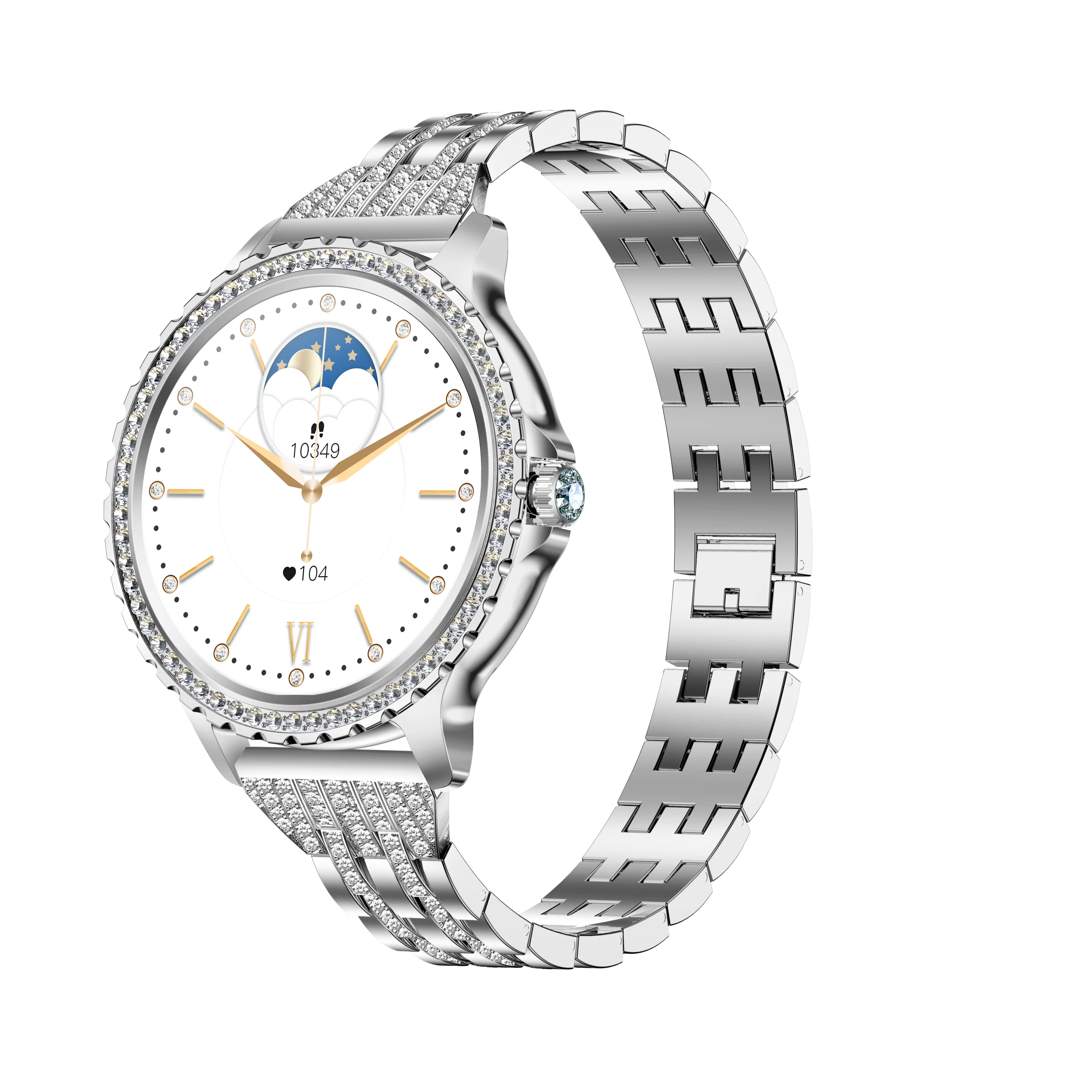 Fashion Gi58 Smart Wearables 220Mah Call Reminder Alarm Clock Setting Health Monitoring Smart Watch 2024