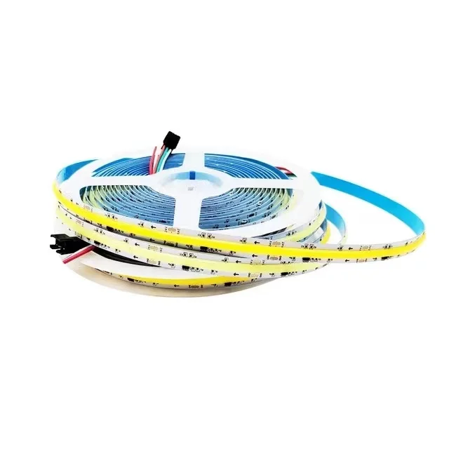 DC 24 В CCT COB WS2811 IC Horse Race Светодиодная лента 5 м с изменяющимся эффектом гибкая Двухцветная светодиодная