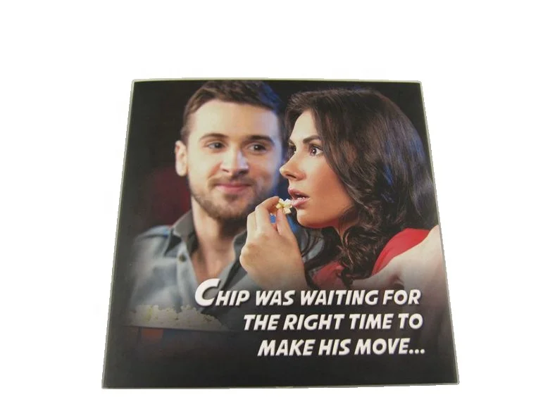 2.8inch Customized printing lcd screen video brochure for advertising & weeding invitation card book digital catalog