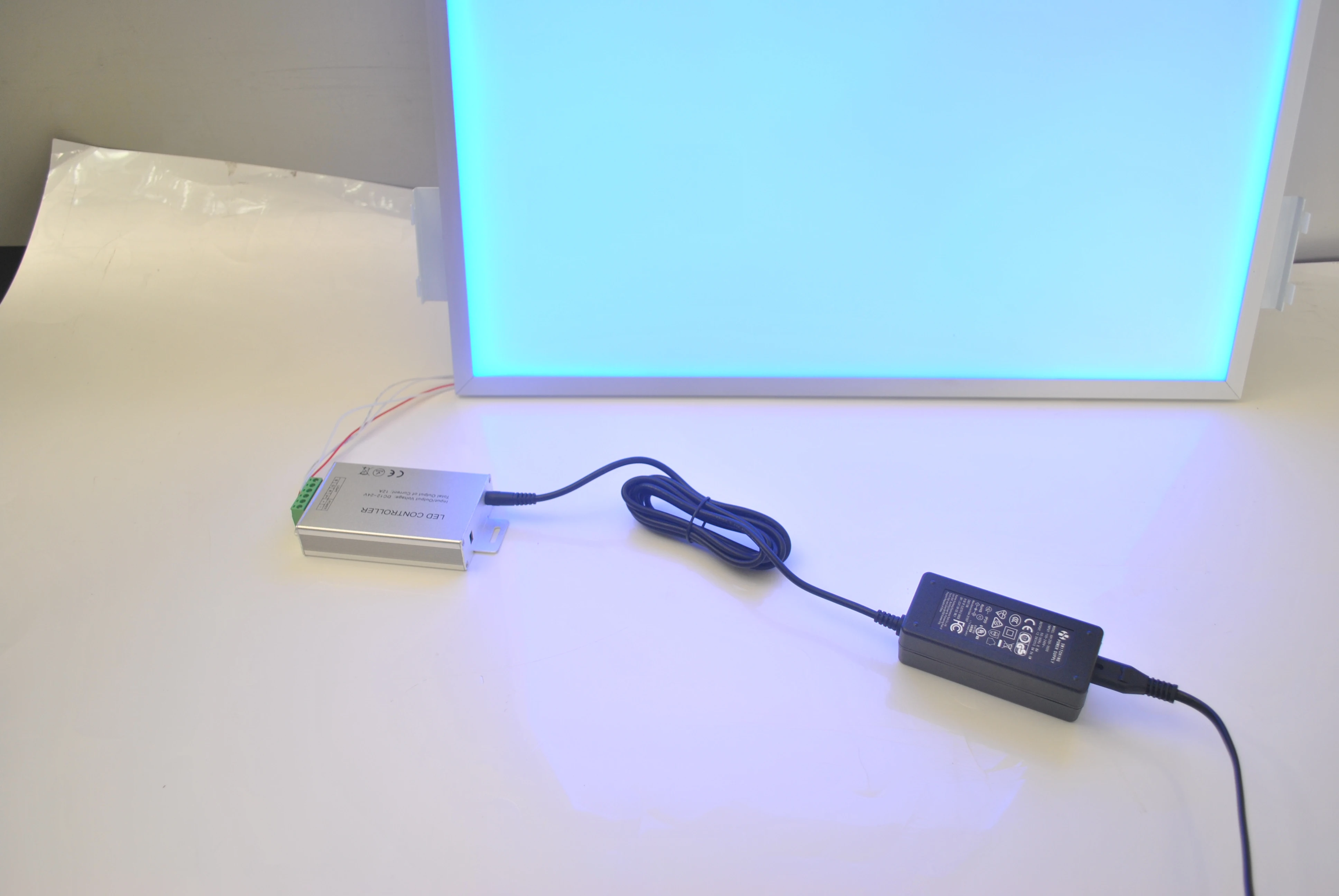 RGB LED light panel for cosmetic display rack or Shelves display