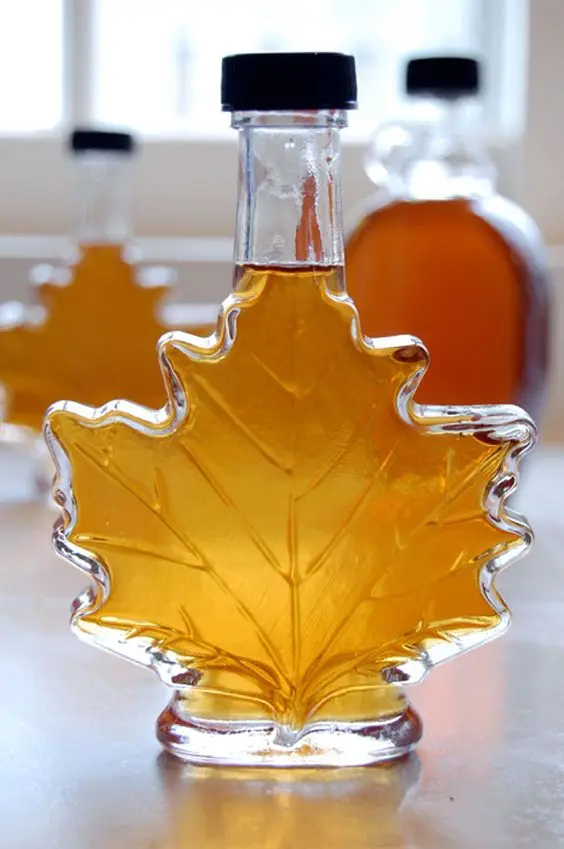 Maple Syrup glass bottle 8oz 250ml 500ml clear glass bottle beverage drink juice coffee syrup bottle custom label