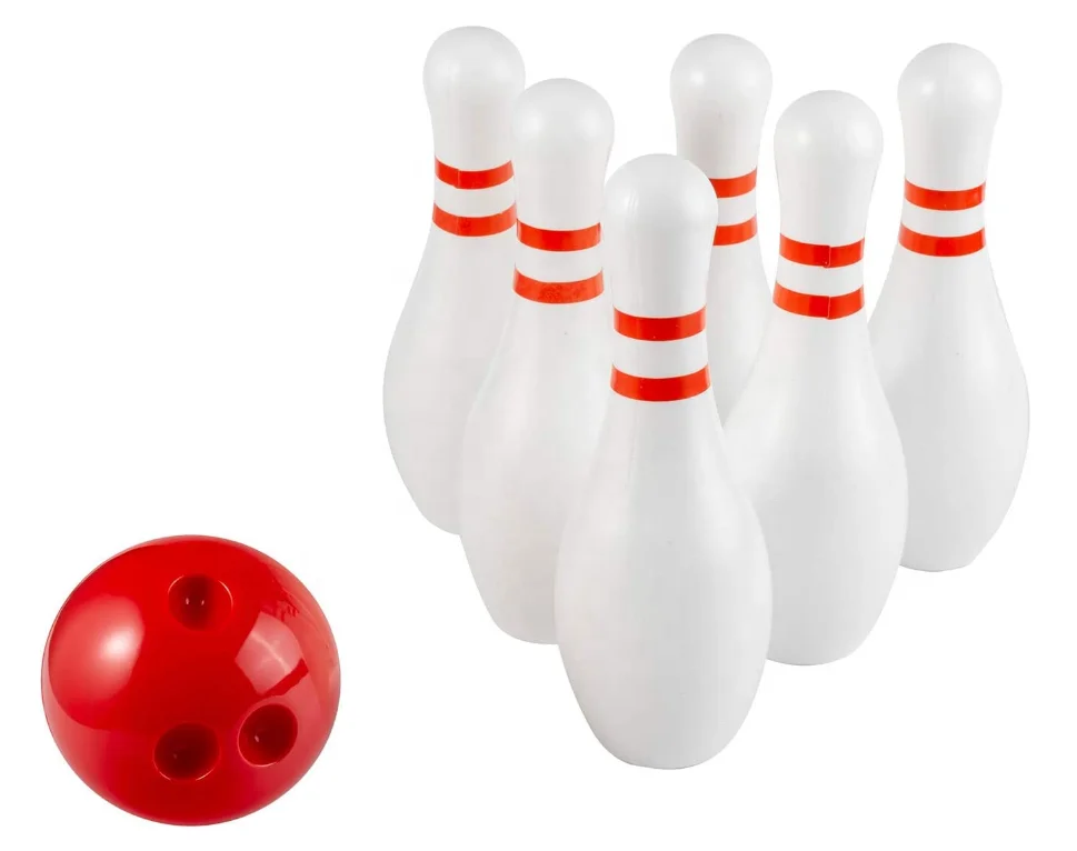 LED Light Up Mini Bowling Set for Kids Toddler Indoor & Outdoor Games