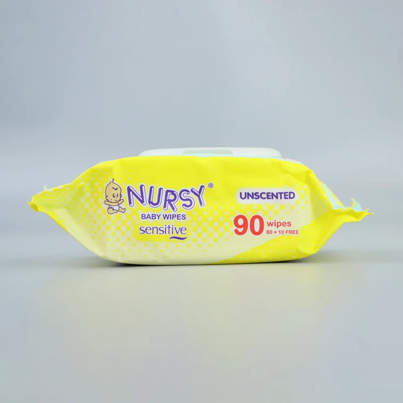 Custom Logo Customized Wholesale Disinfectant Spunlace Biodegradable Baby Wet Wipes Sensitive Container For Switches