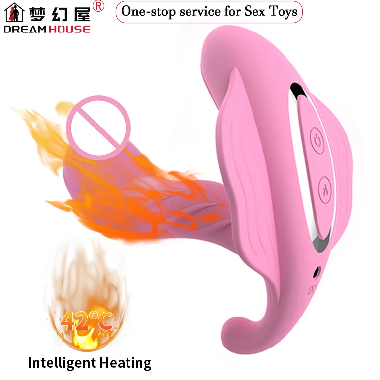 Silicone vibrators sex toys for woman female G spot massage remote control products butterfly shape