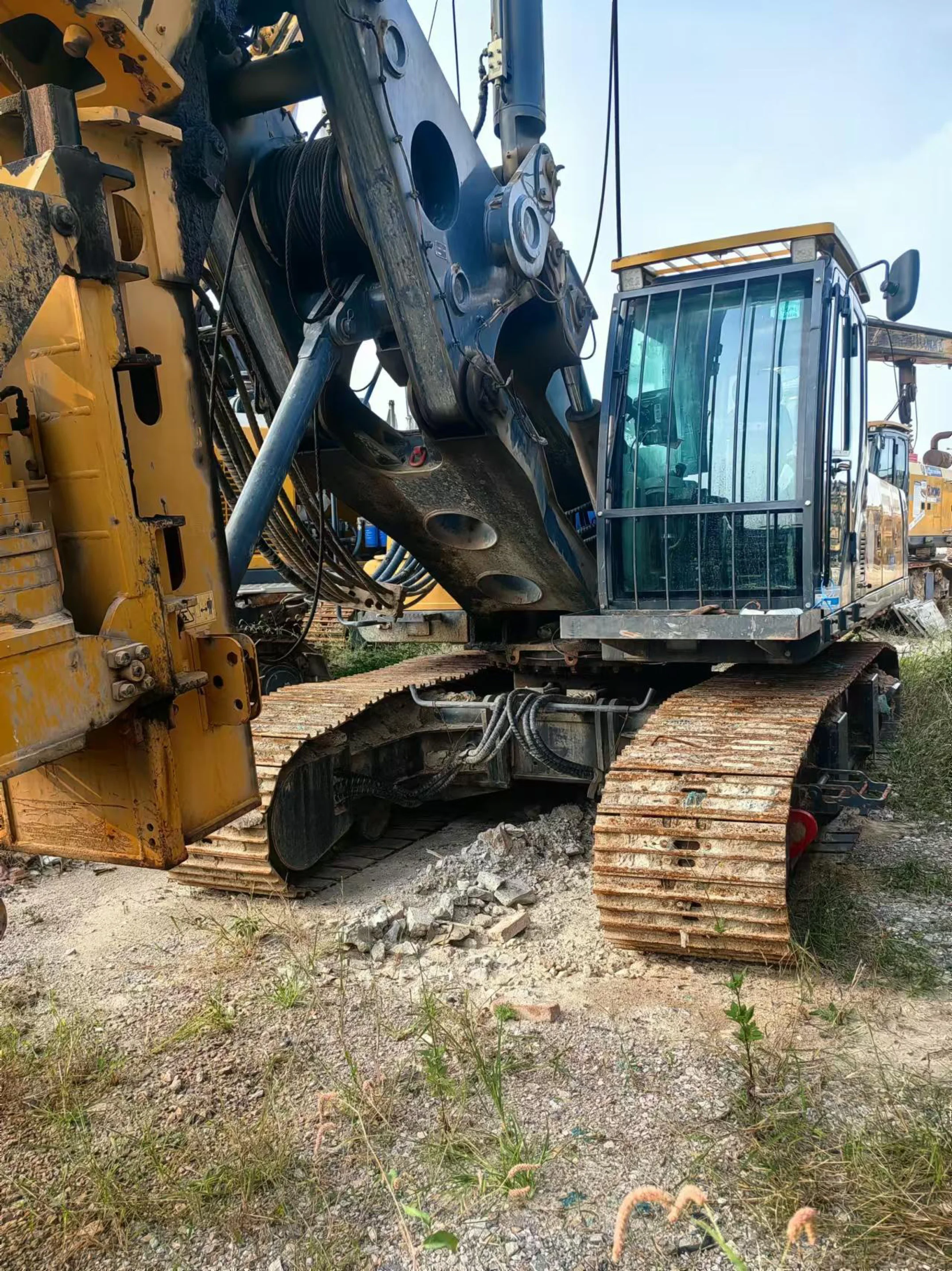 XCMG официальный Подержанный роторный сверлильный станок XR160E буровая установка горячая распродажа