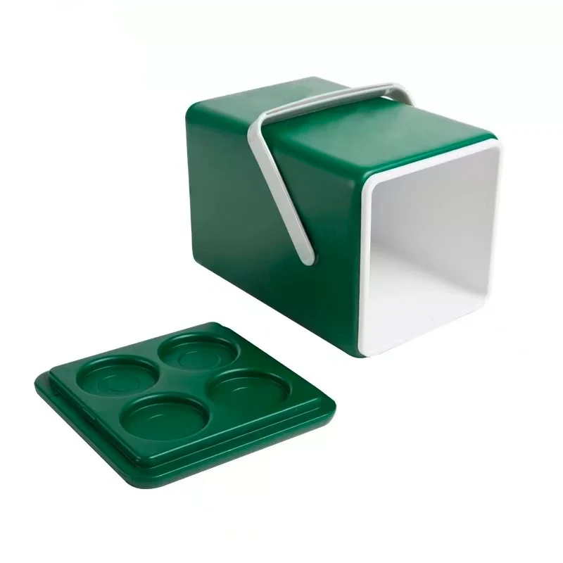 Plastic Cooler Box Factory Customize Promotion Gift Beer Fruit Ice Cooler Box for Outdoor Camping Barbecue