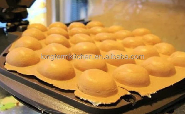 Electric Egg Waffle Baker, HES-30, Electric Automatic Waffle Pancake Maker