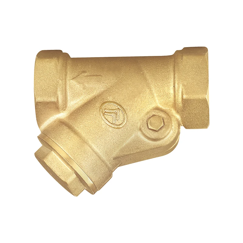 Латунный y-образный фильтр обратного клапана PN16r 1/2 дюйма до 1 дюйма