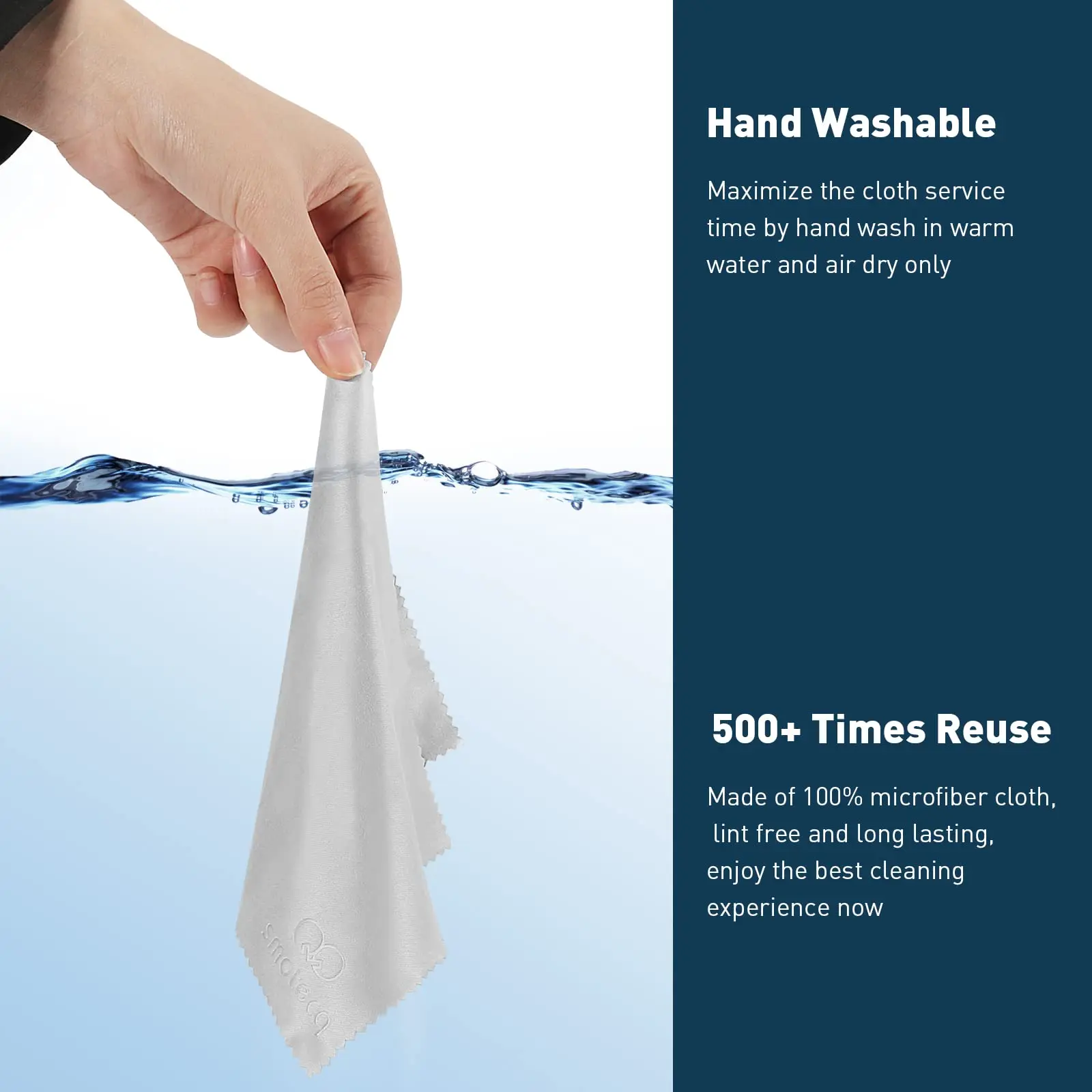 Custom Large Eyeglasses Towel Cloth For Sunglasses Lens, Chamois Microfiber Lens Cleaning Cloth With Print