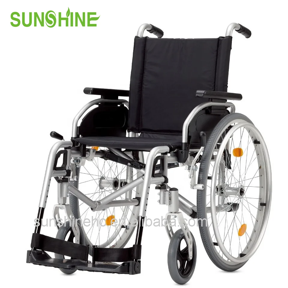WH928 Functional Light Weight Wheelchair Width Adjustable Wheelchair With Detachable Armrest Aluminium Wheelchair