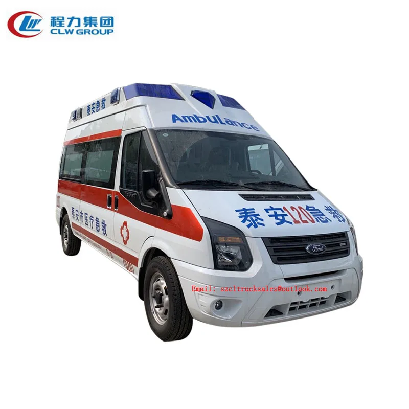 Medical Services Ambulance Car / Negative-Pressure Ambulance for Option