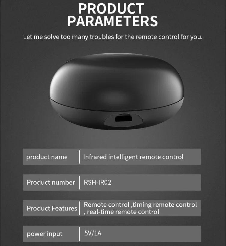 Пульт дистанционного управления Умный дом Wifi IR Blaster Alexa Google Home Голосовое управление RF IR универсальный пульт дистанционного управления