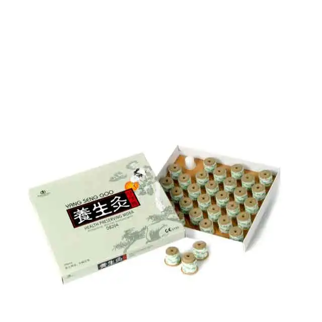 premium Chinese High quality long duration time chinese herbal moxibustion mini moxa sticks made in Korea