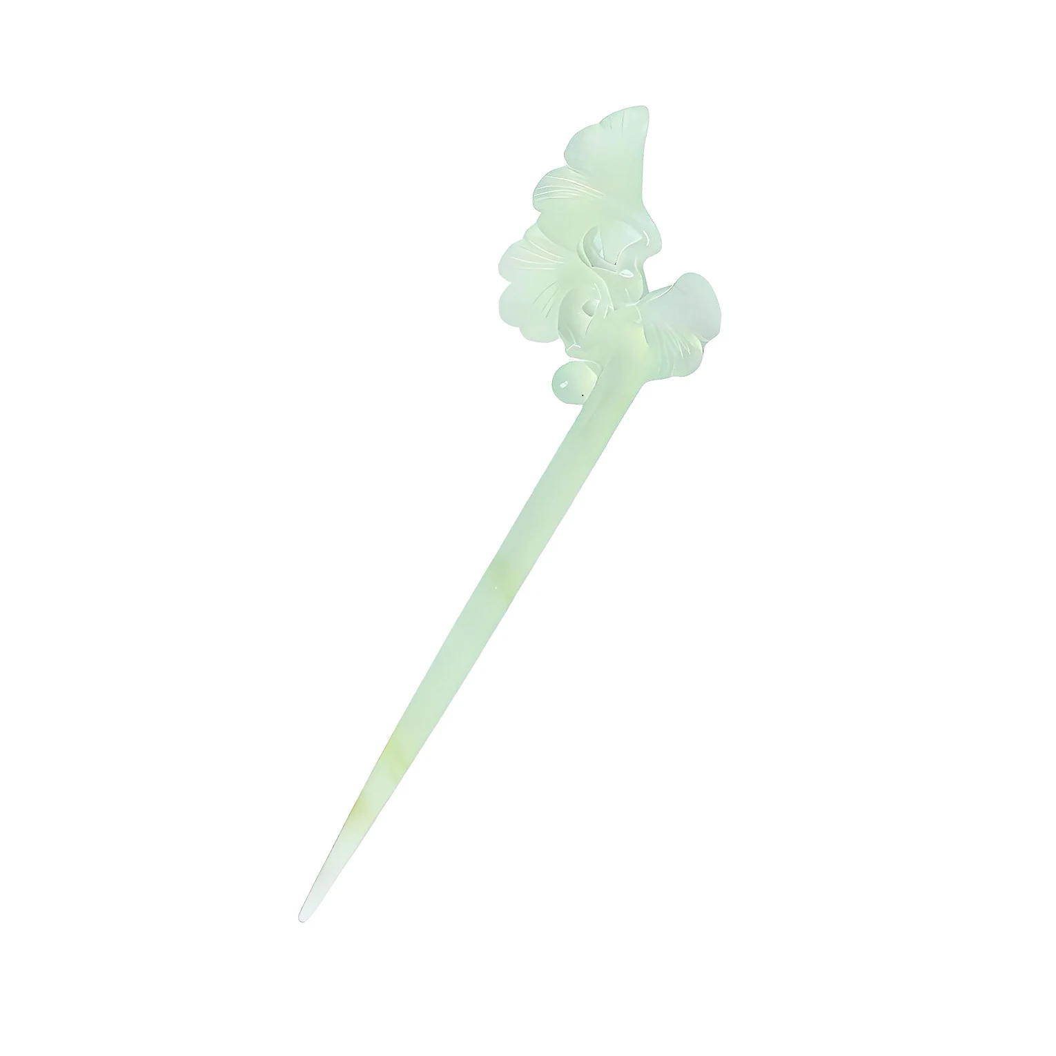 South Asia, the new Chinese style ancient style hand-carved jade hairpin design, accessories headdress plate hair