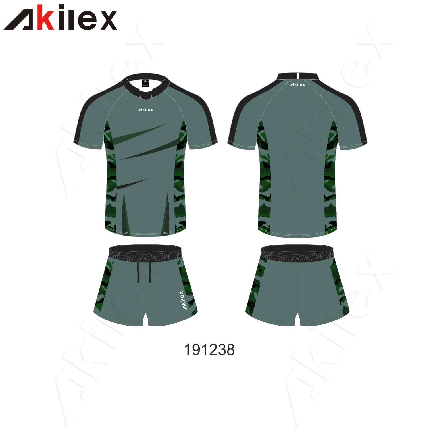 Akilex High quality 2022 customized sublimation unusual vintage rugby shirts uniform wholesale rugby club team league jerseys