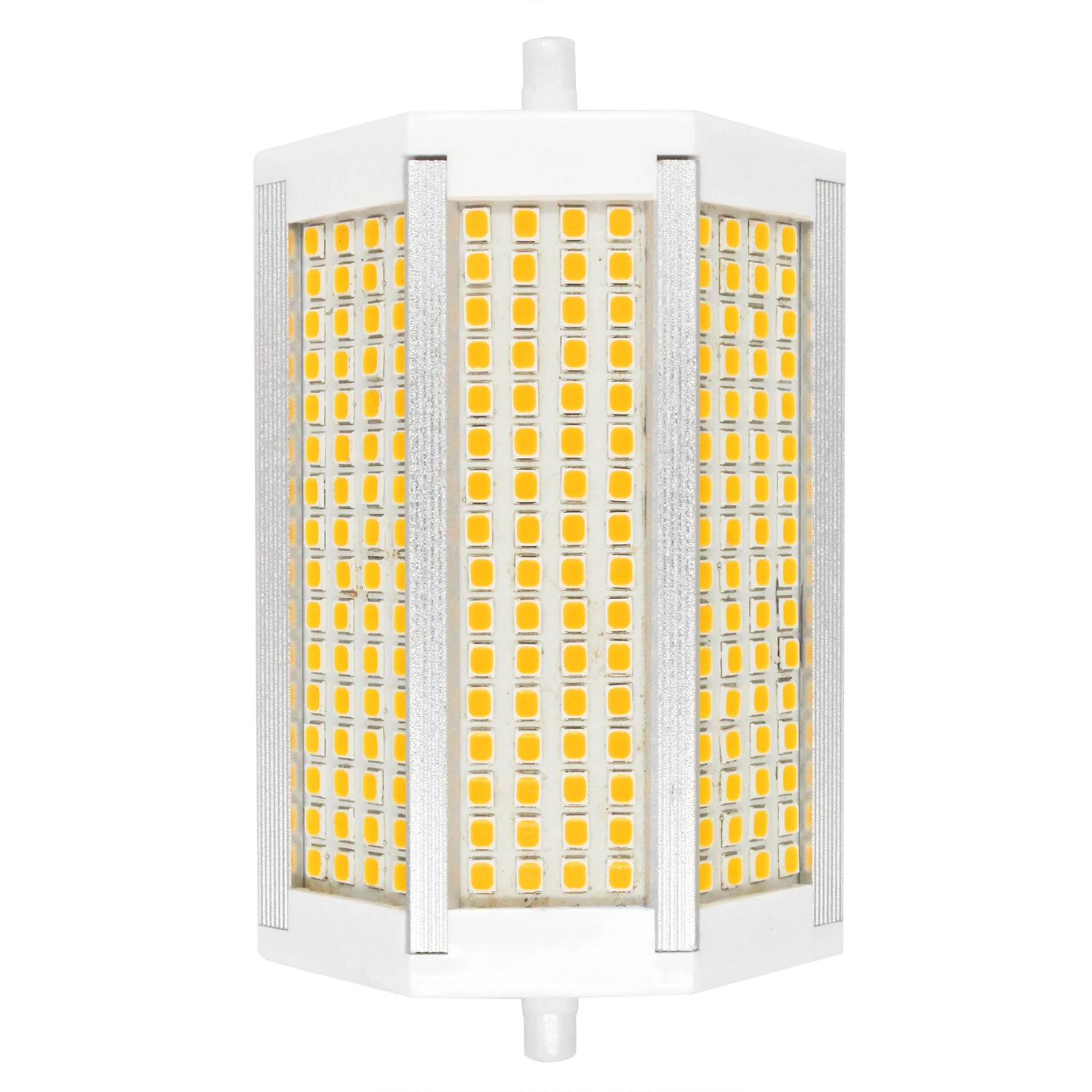 NEW products! led r7s 50W 118mm dimmable 110v 220v 100-277v J118  led lamp  192pcs2835 led  r7s replace halogen lamps