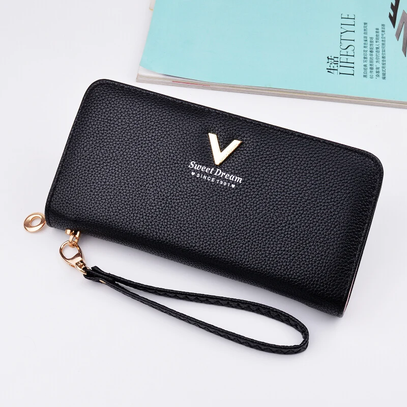 Wholesale ladies wallets holder fashion wallets for women leather wallets bag