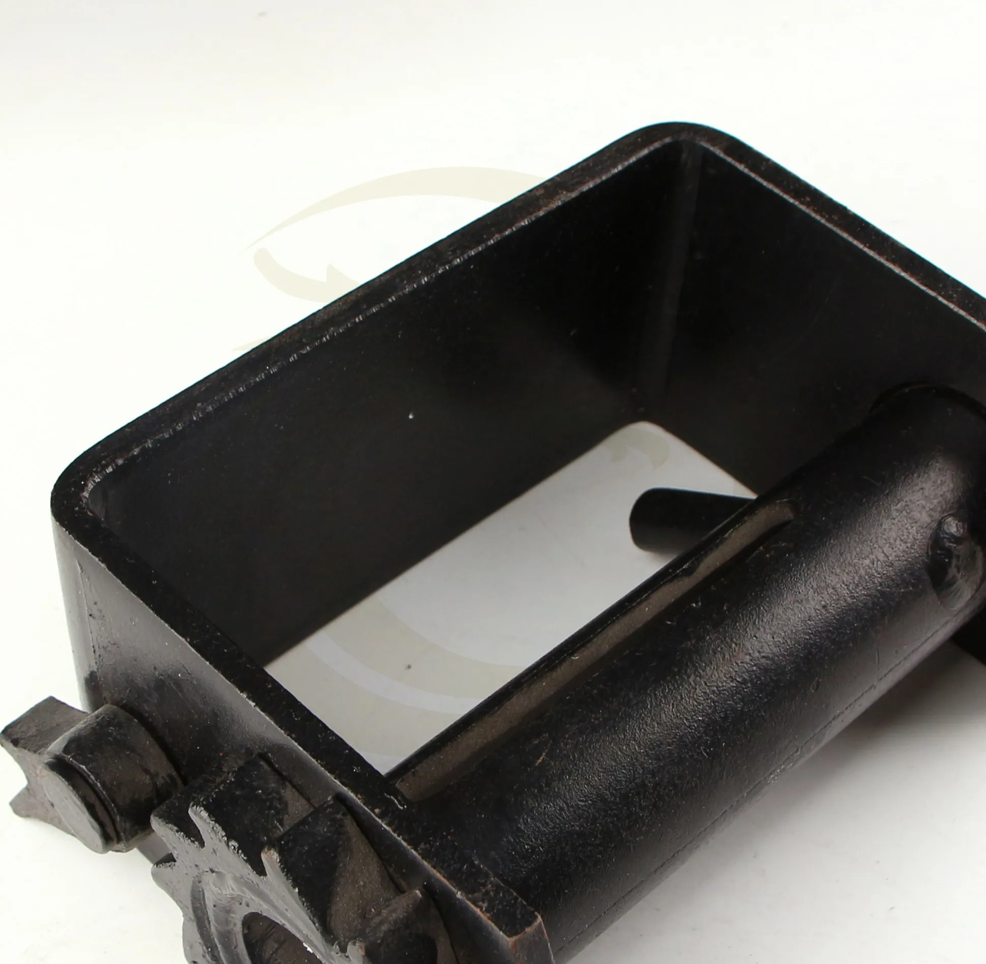 Carbon Ratchet Steel Cargo trailer flatbed lashing truck Weld on Winch