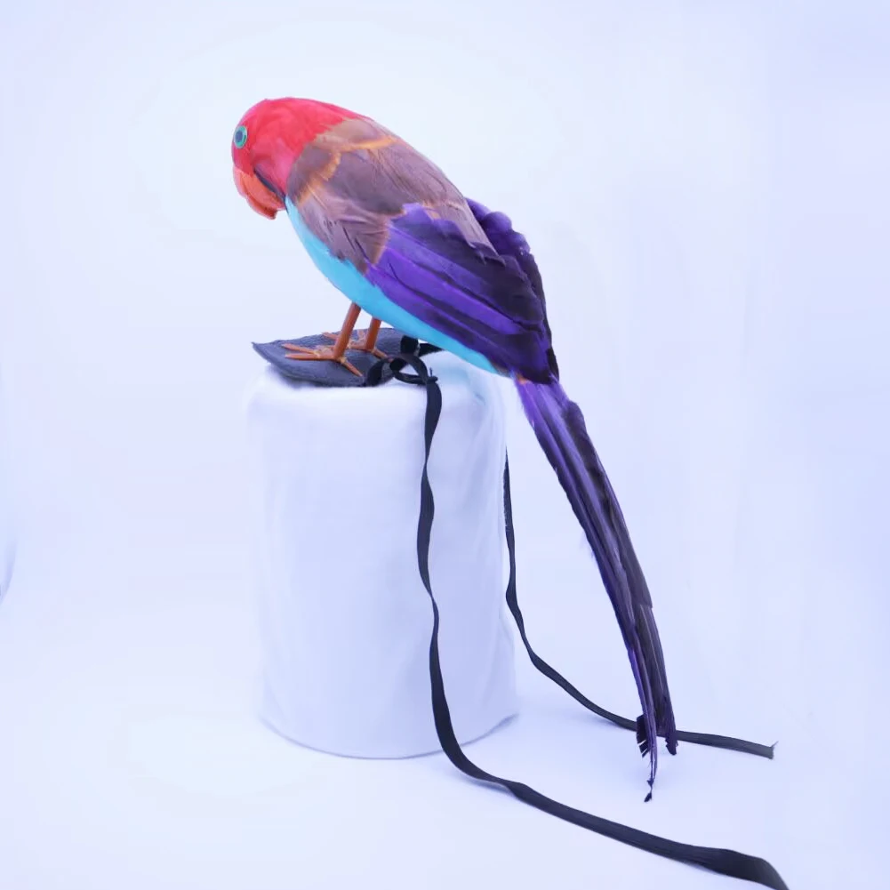 14 5 «Попугаи» рождественские искусственные птицы с пером для наружного домашнего сада украшения вечеринки