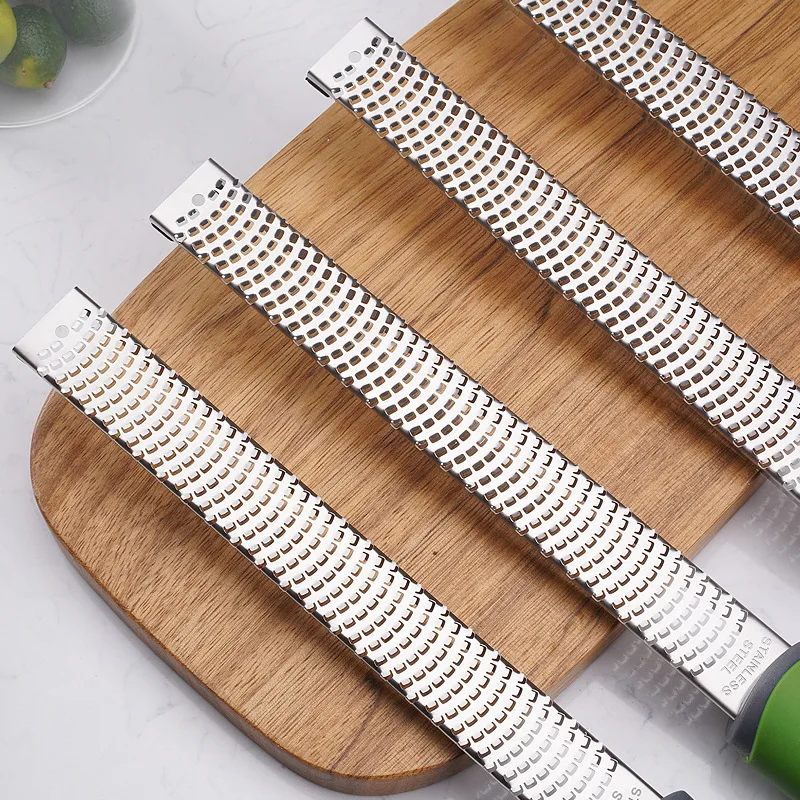 High Quality Stainless Steel Cheese Grater and Lemon Citrus Zester Metal Kitchen Gadgets for Vegetable Use