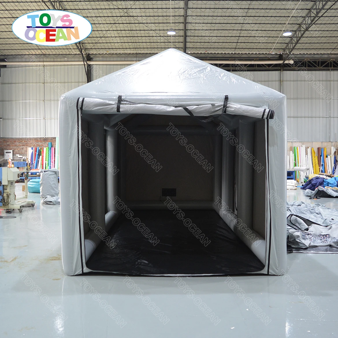 Custom high quality PVC car cover inflatable garage car tent frame structure