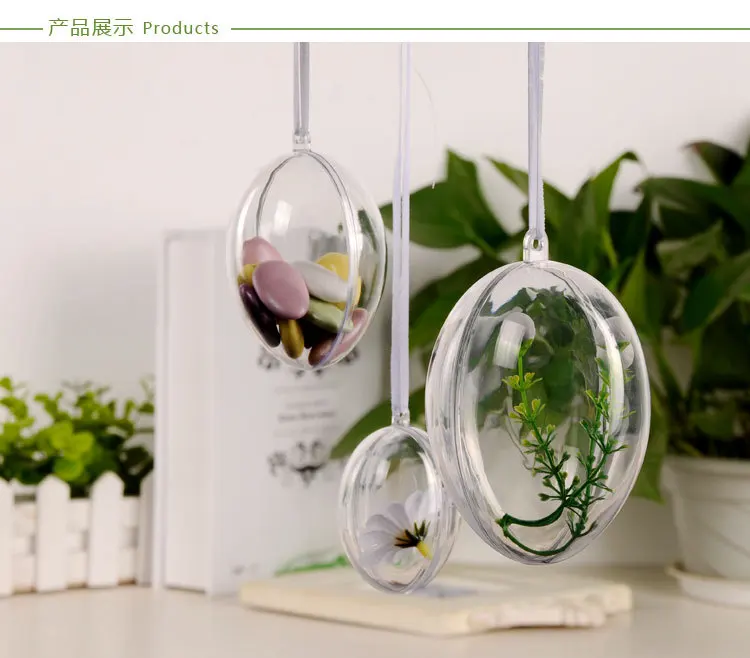 cheap 4cm 6cm 8cm 9cm 10cm 12cm 13cm 14cm 16cm 20cm round christmas hollow transparent clear PS acrylic plastic ball