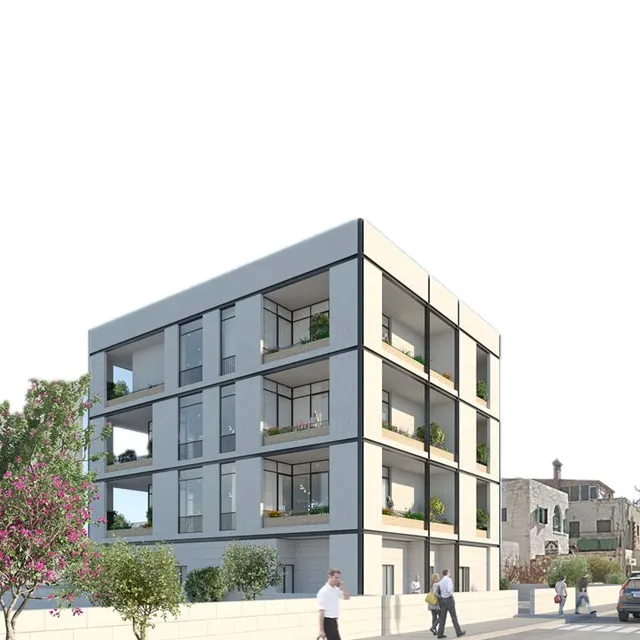 Prefab Light Steel High-Rise Container Apartment Building Hotel Building