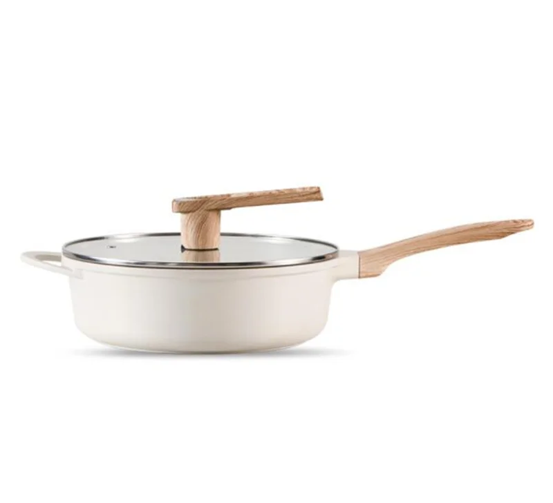 Hot sales Smart Cookware Home Induction Cooker Frying Pan Frying Pan Maifan Stone Non-Stick Pan