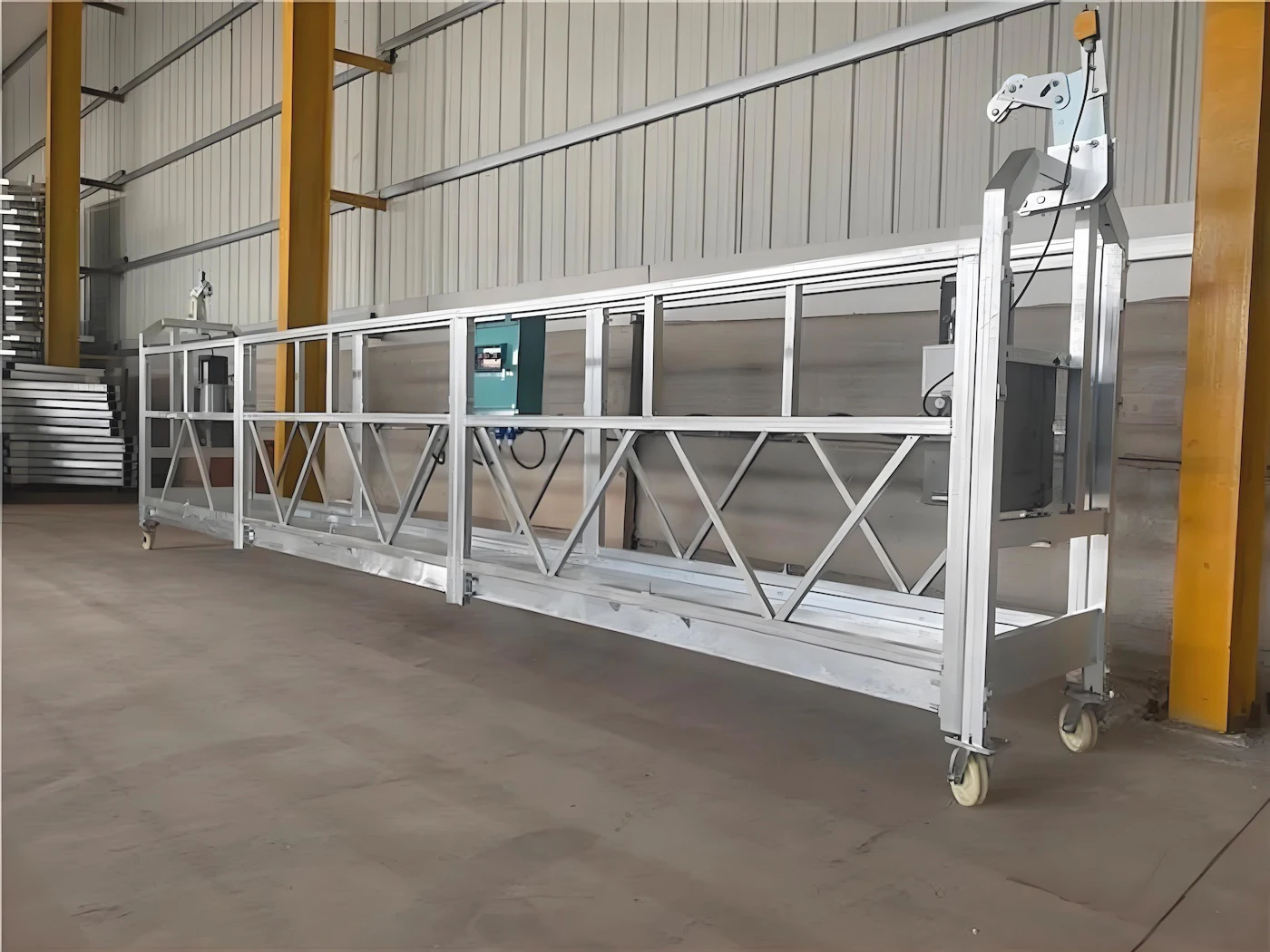 Electric Gondola Scaffolding ZLP500 ZLP 630Suspended Platform Aluminum for Building Aerial Construction