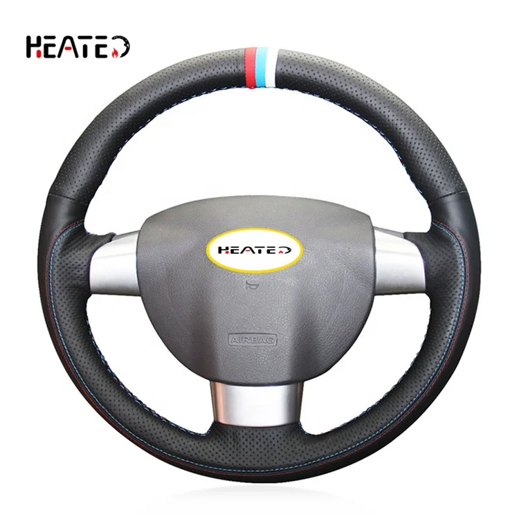 Steering Wheel Cover  for Ford Focus 2 2005-2011 (3-Spoke) wholesale price for you Steering Wheel Wrap