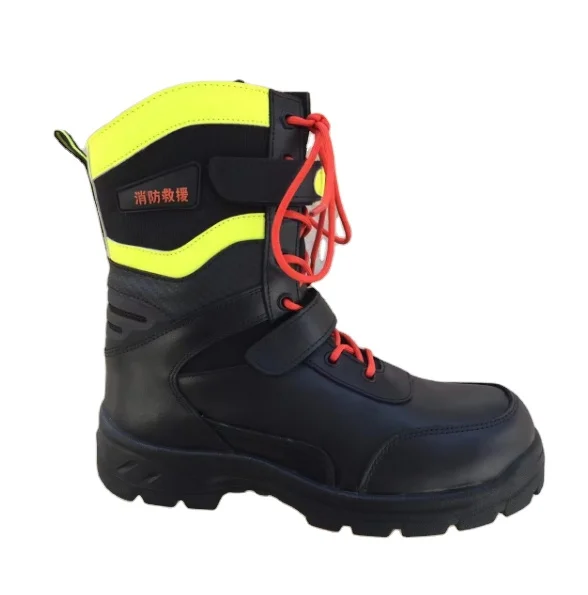 TSF0105 Forest fire fight fighter rescue tactical boots temperature endurance high visible safety boots