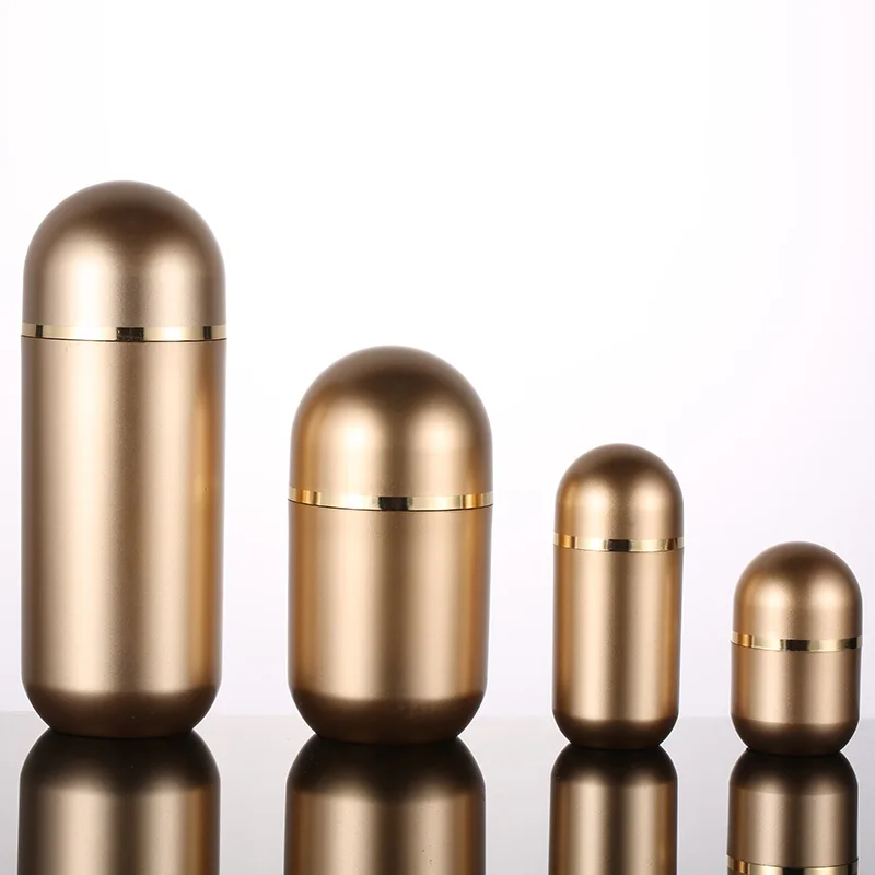 Empty Potable Plastic Medicine Pill Bottles Container Capsule Bottle with Cap for Pills Tablet Vitamins Slimming Customized